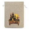 Sac de jute Halloween 2, 30 x 40 cm - naturelle Sacs en jute