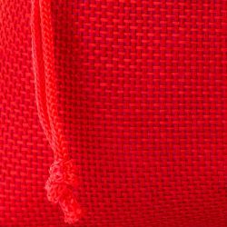 Sacs de jute 18 x 24 cm - rouge Sacs rouges