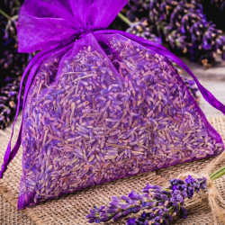 Sacs en organza 22 x 30 cm - violet foncé Sacs violets foncés