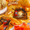 Sacs en organza Halloween 12 x 15 cm - mix de motifs et de couleurs Petits sachets 12x15 cm