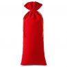 Sacs en velours 11 x 20 cm - rouge Moyens sachets 11x20 cm