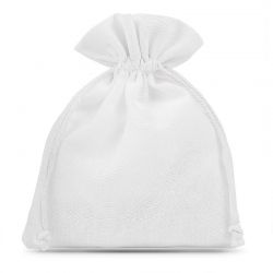 Pochettes en coton 15 x 20 cm - blanc Sacs blancs