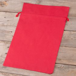Sacs en coton 26 x 35 cm - rouge Sacs rouges