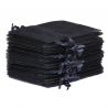 Sacs en organza 30 x 40 cm - noir Sachets noirs