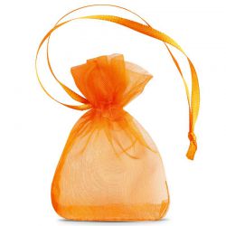 Sacs en organza 7 x 9 cm (SDB) - orange Sacs orange
