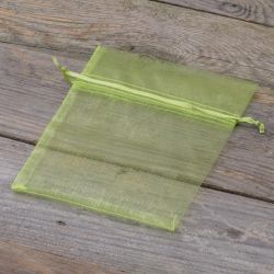 Sacs en organza 12 x 15 cm - vert Moyens sachets