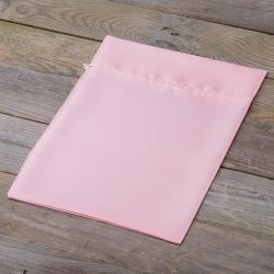 Sacs de satin 26 x 35 cm - rose clair Grands sacs 26x35 cm