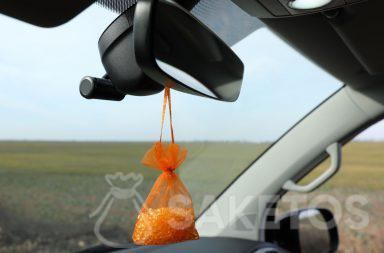 Sachet de silica gel –une odeur rafraîchissante dans votre voiture