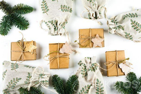 Des emballages écologiques élégants pour les cadeaux de Noël