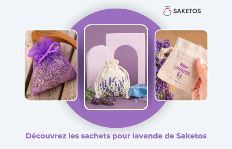 Vous savez déjà comment faire sécher la lavande. Il est maintenant temps de l’emballer – découvrez l’offre de sachets Saketos pour la lavande séchée.