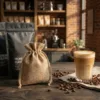 Emballages en jute pour torréfacteurs de café.