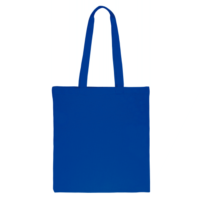 Sac en coton 38 x 42 cm avec des anses longues - bleu Sacs en coton