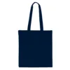 Sac en coton 38 x 42 cm avec des anses longues - bleu marin Sacs en coton