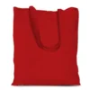 Sac en coton 38 x 42 cm avec des anses longues - rouge Pour fêtes et occasions spéciales
