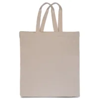 Sac en coton 38 x 42 cm avec des poignées courtes  - naturelle Sacs en coton