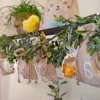 Calendrier de l'Avent sacs de jute 10 x 13 cm - naturels claires + chiffres blancs Calendriers de l’Avent