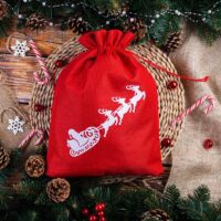 Sac en jute 30 x 40 cm - Noël – Père Noël Tous les produits