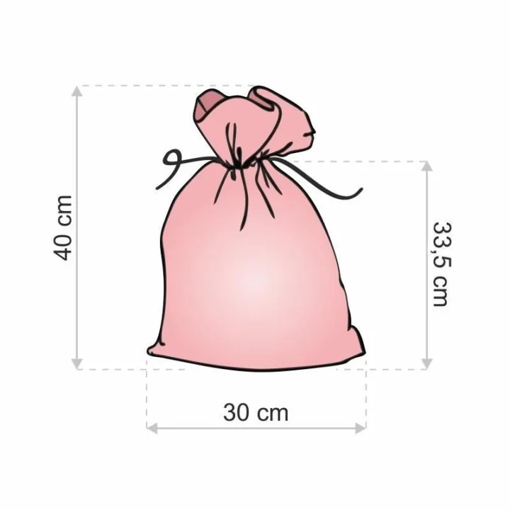 Sac en velours 30 x 40 cm - Noël - Père Noël Tous les produits