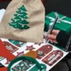 Sac de jute 26 x 35 cm - arbre de Noël Sac de jute