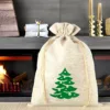 Sac de jute 26 x 35 cm - Noël Sac de jute