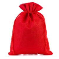 Sac de jute 26 x 35 cm - rouge Sacs rouges