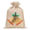 Sac de jute 30 x 40 cm - Noël Sac de jute