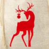 Sac de jute 30 x 40 cm - Noël Sacs en jute