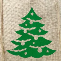 Sac de jute 30 x 40 cm - Noël Sacs en jute