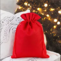 Sac de jute 30 x 40 cm - rouge Sacs en jute