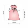 Sac en lin imité 35 x 50 cm avec l'impression - pour pommes de terre (PL) Sacs d'occasion