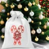 Sac de satin 26 x 35 cm - Noël - la sucette Tous les produits