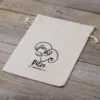 Sac en lin imité 22 x 30 cm avec l'impression - pour champignons Courses et stockage dans la cuisine