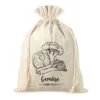 Sac en lin imité 35 x 50 cm avec l'impression - pour les légumes (DE) Grands sacs 35x50 cm