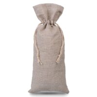 Sac en lin naturel 16 x 37 cm Moyens sachets