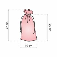 Sac en lin naturel 16 x 37 cm Zero waste