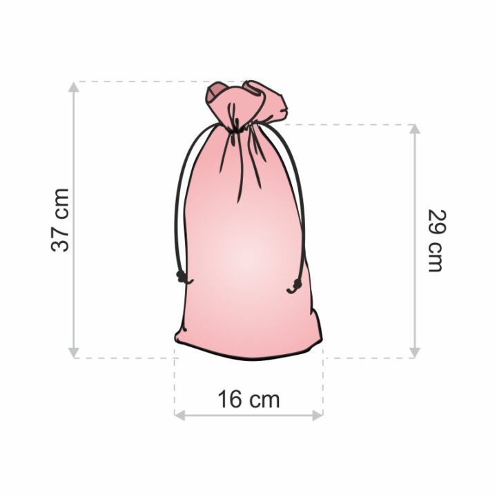 Sac en lin naturel 16 x 37 cm Zero waste