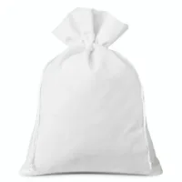 Sac en velours 30 x 40 cm - blanc Sacs en velours