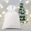 Sac en velours 30 x 40 cm - blanc Grands sacs 30x40 cm