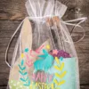 Sac en organza 22 x 30 cm avec imprimé Sac avec impression