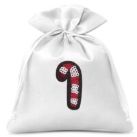 Sachets en satin 12 x 15cm - Noël – Sucette Sac de Noël