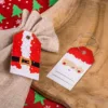 Étiquettes pour cadeaux  - mélange de motifs. Noël