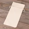 Pochettes en coton 13 x 27 cm - naturelle Baby Shower