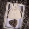 Pochettes en coton 9 x 12 cm - naturelle Petits sachets 9x12 cm
