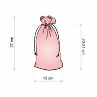 Sachets en lin imité 13 x 27 cm - naturelle Sacs d'occasion