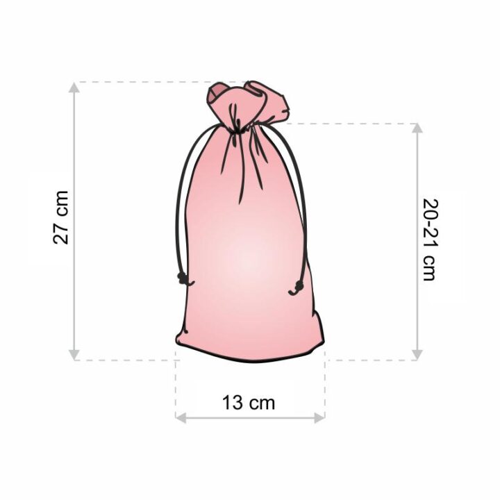 Sachets en lin imité 13 x 27 cm - naturelle Sacs d'occasion