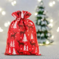 Sacs de jute 12 x 15 cm - rouge / renne Tous les produits