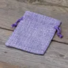 Sacs de jute 6 x 8 cm - lavande Sac de jute
