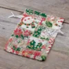 Sacs en organza 10 x 13 cm - Noël / 5 Sac avec impression