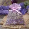 Sacs en organza 10 x 13 cm - lavande avec impression (lavande) Petits sachets 10x13 cm