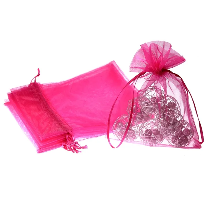 Sacs en organza 15 x 20 cm - fuchsia Sacs en organza